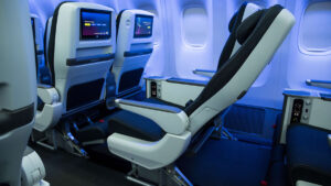 This image shows British Airways Economy Class