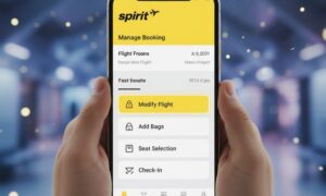 manage booking spirit airlines 